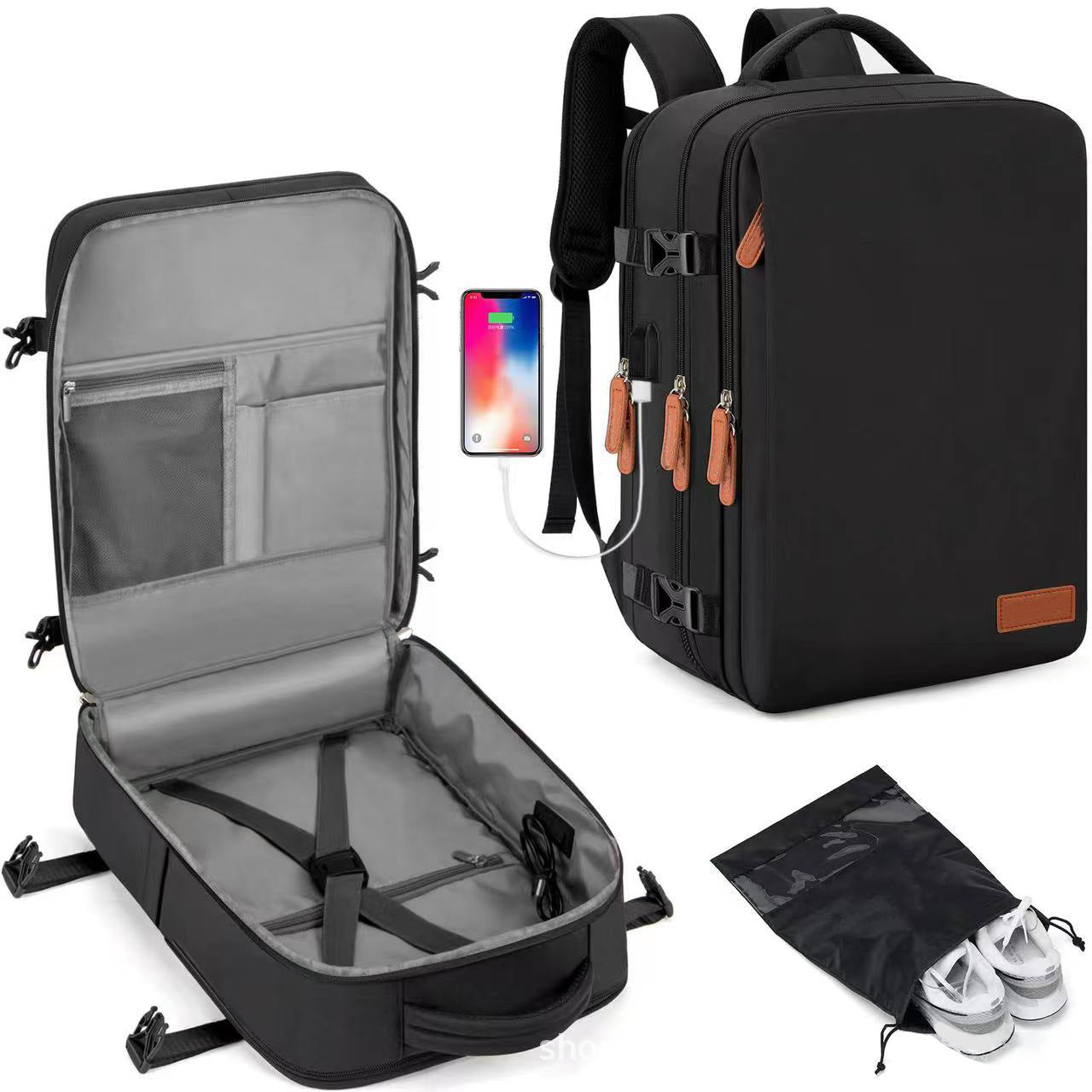 Fashionable Oxford Cloth Storage Backpack