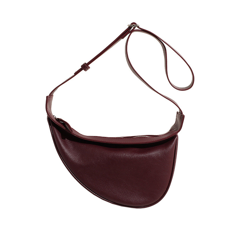 Retro Dumpling Style Nylon Crossbody Bag for Women