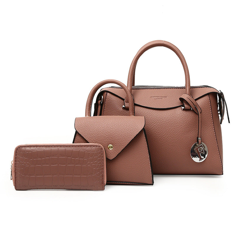 Multi-Piece Mother-Daughter Shoulder Handbag Set