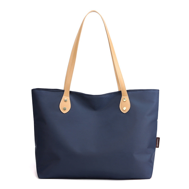 Light Luxury Retro Canvas Commuter Tote Bag