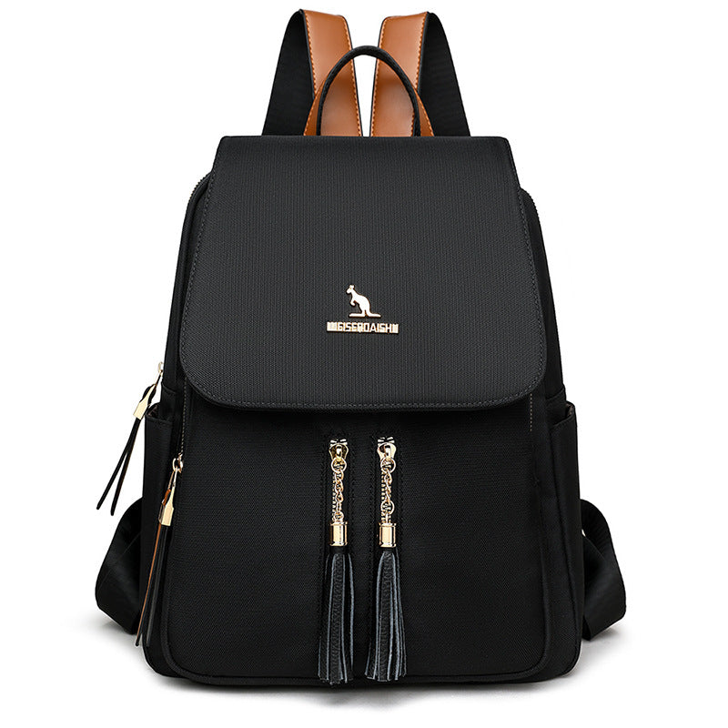 Silk Versatile Large Trendy Travel Backpack