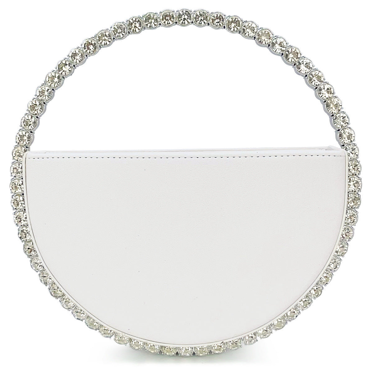 Crystal Diamond Round Sparkling Evening Clutch