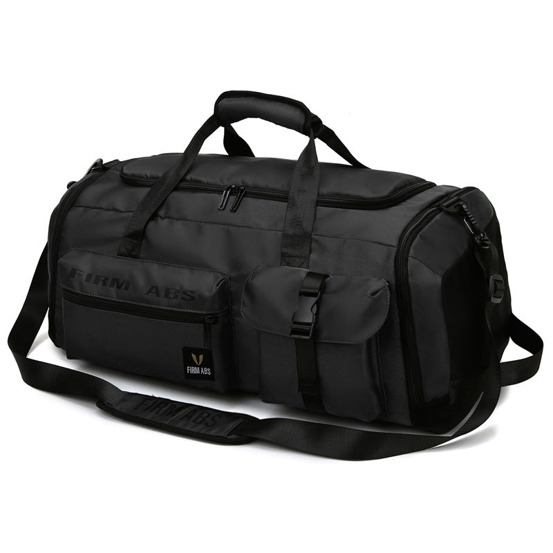 Multi-Hand Portable Oxford Cloth Gym Bag with Letter Design