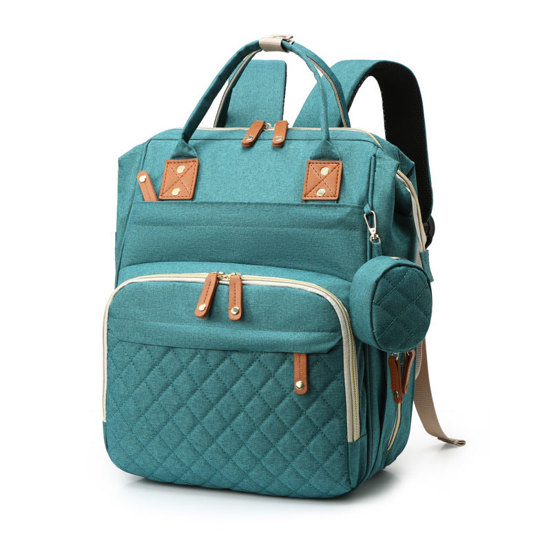 Large Capacity Lightweight Nylon Diaper Backpack