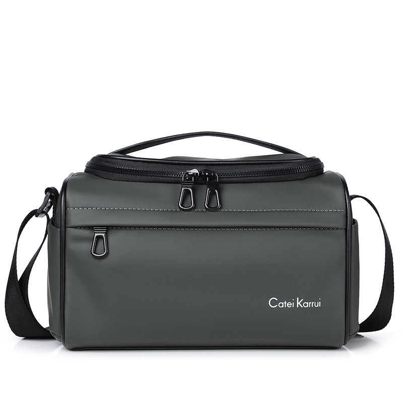 Catei Karrui Large Capacity Men's Waterproof Oxford Toiletry Bag