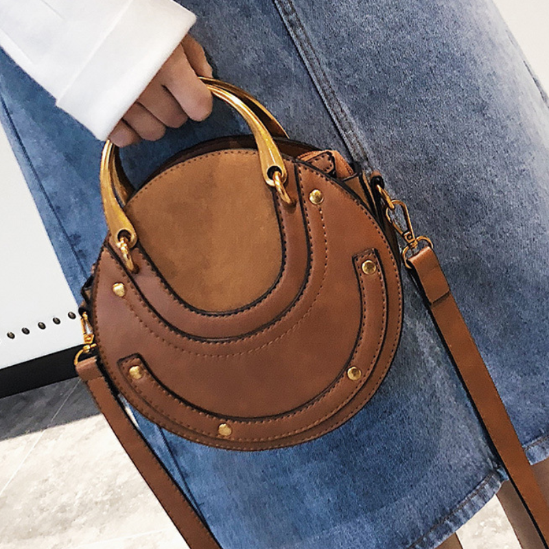 Trendy Crossbody Splicing Handbag for Women