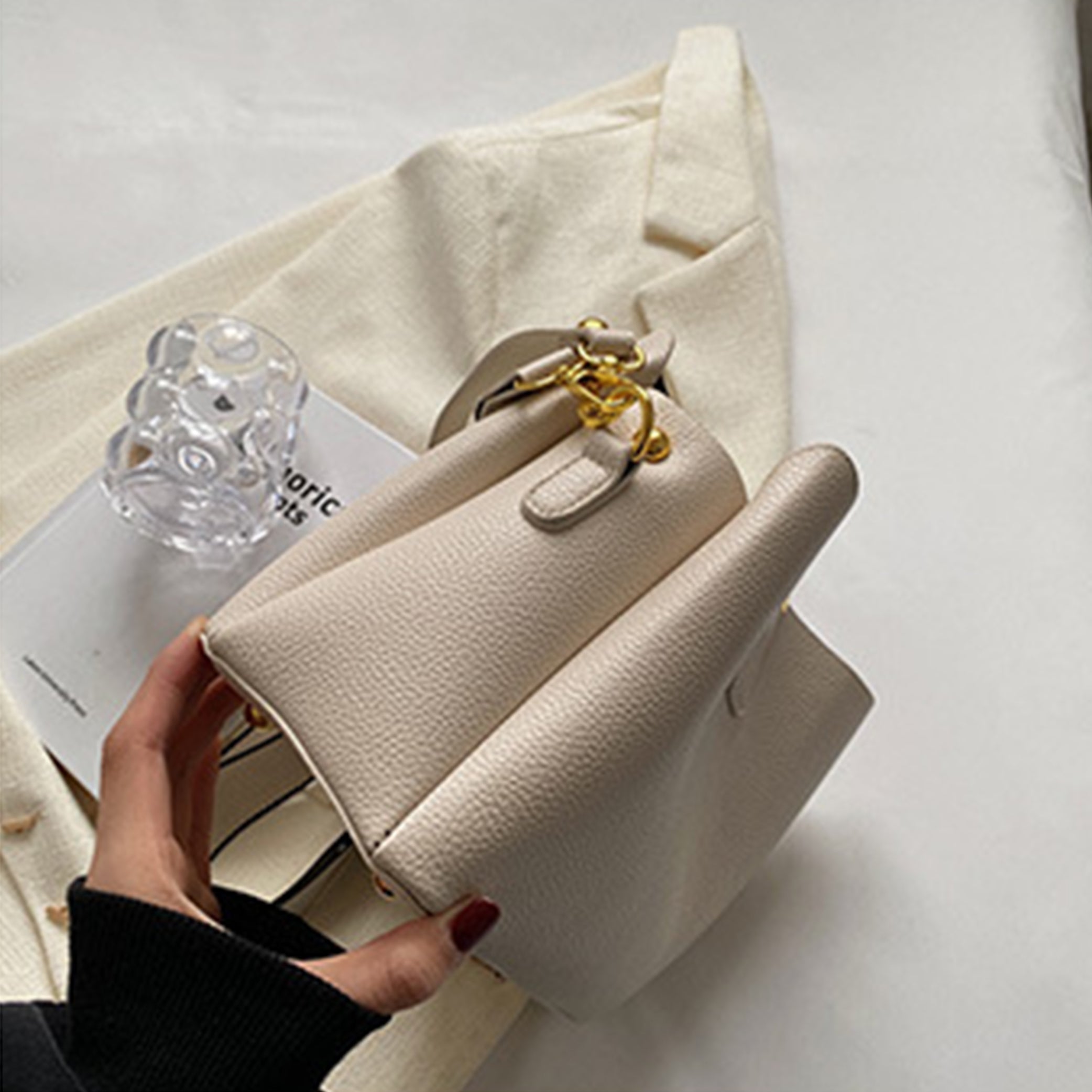 Stylish Summer Crossbody Bucket Shoulder Bag