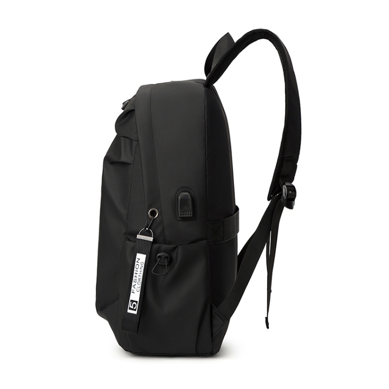 Men's Simple Lightweight Nylon College Backpack