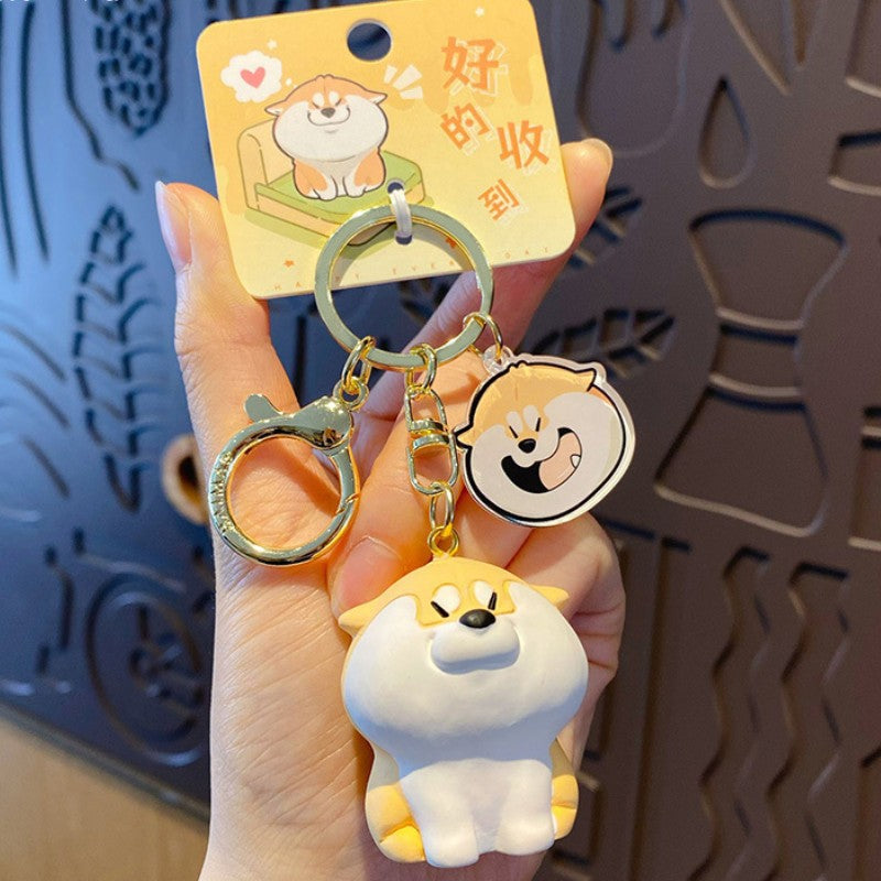 Achai Wolfberry Dog Keychain