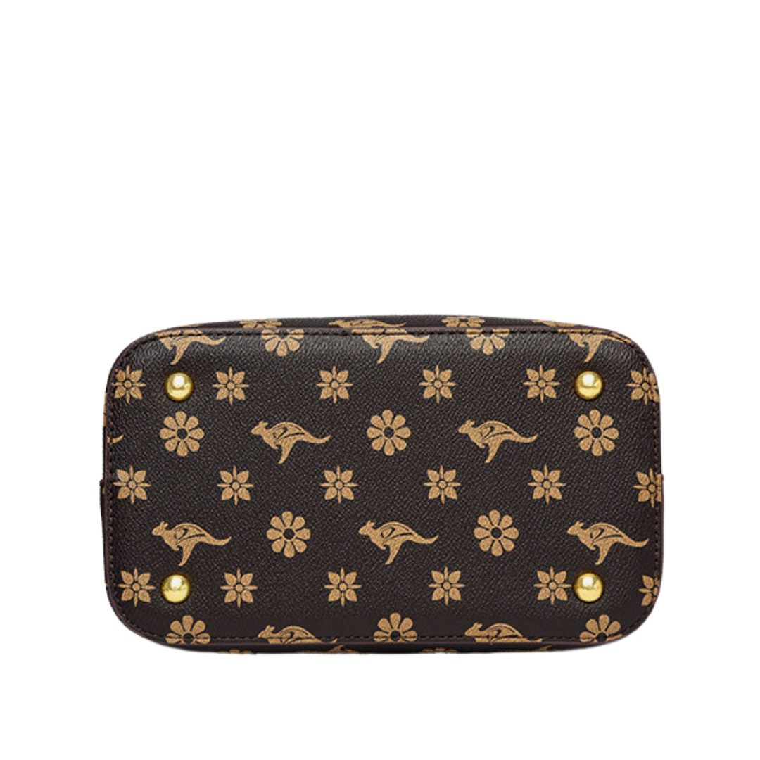 Printed Bucket Style Shoulder Messenger Bag