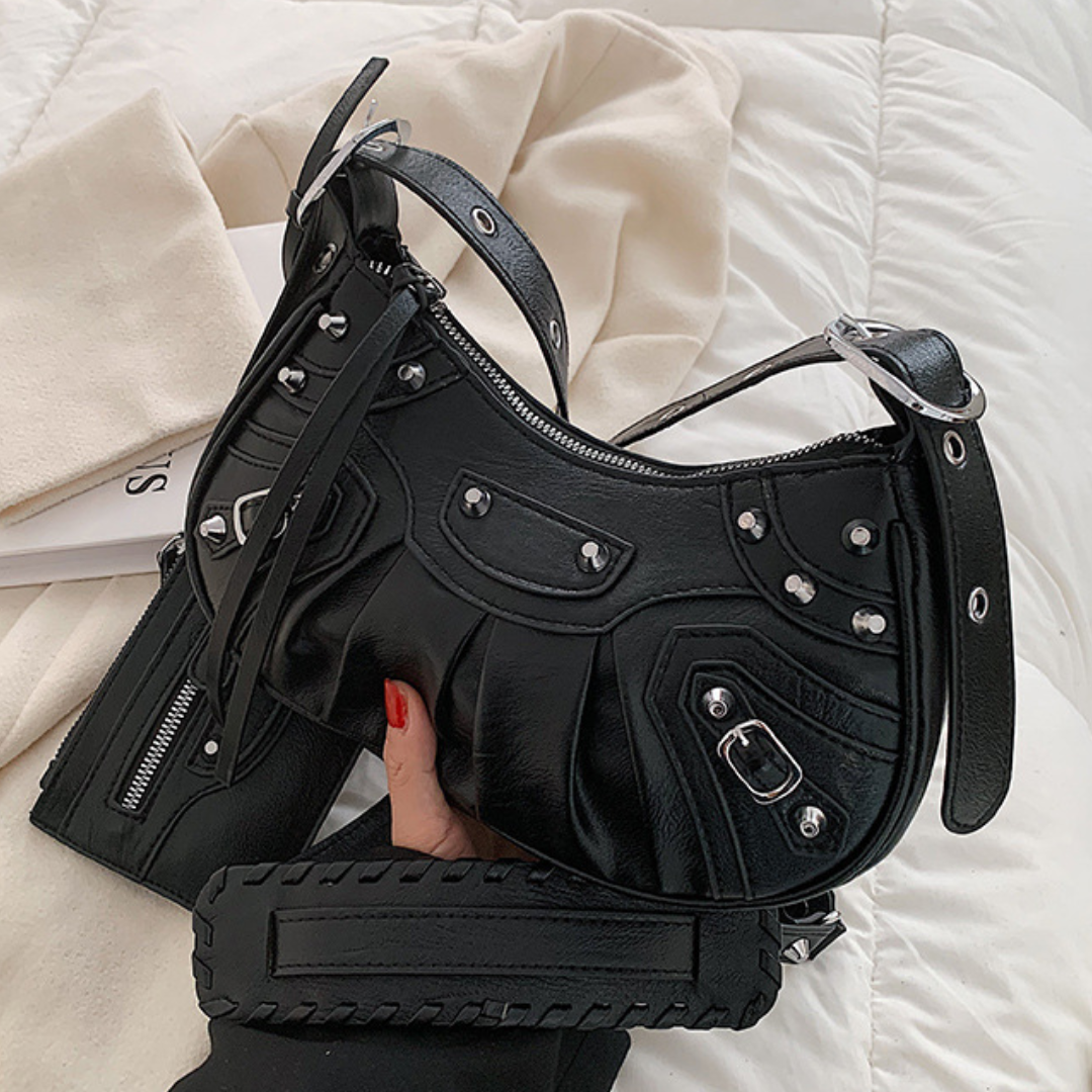Faux Leather Multifunction Retro Casual Shoulder Bag