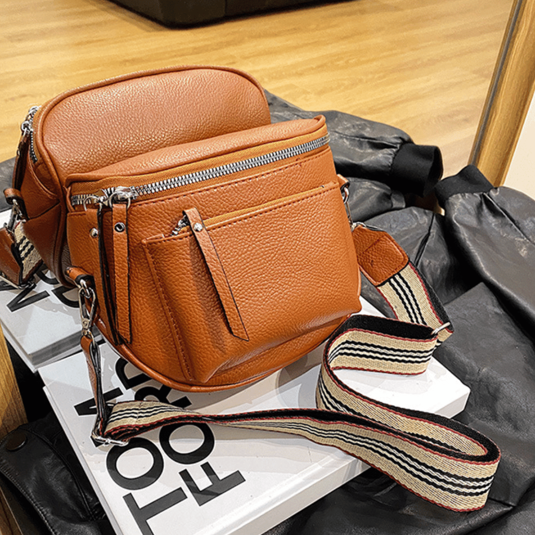 Tassel Saddle Style Crossbody Mobile Shoulder Bag