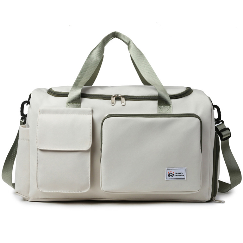 Contrast Color Oxford Sports Training Duffle with Logo Option
