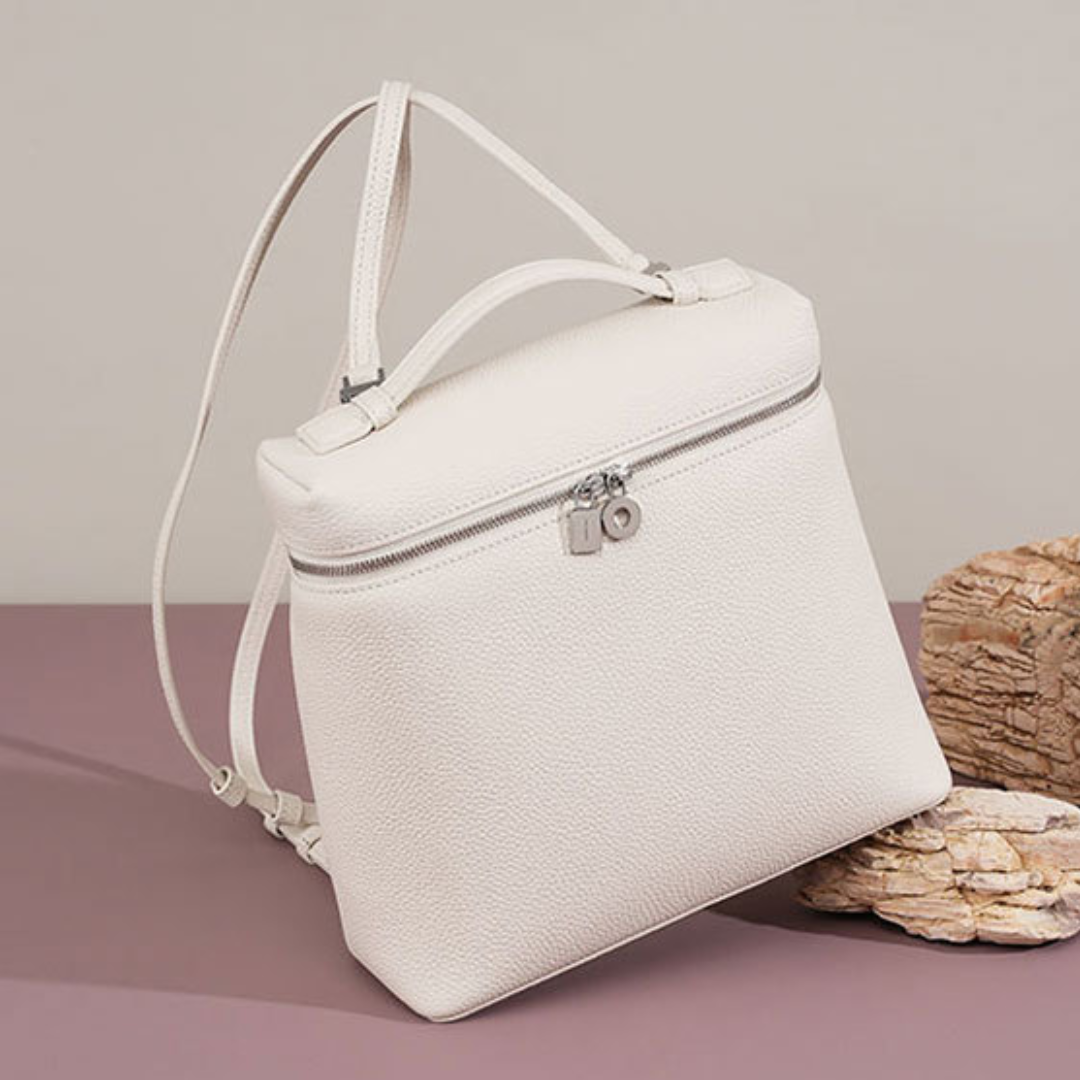 Customizable Genuine Leather Women's Fashion Backpack