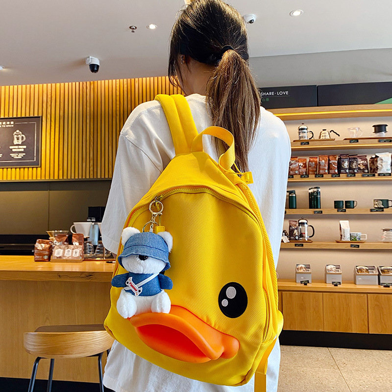 Trendy Plush Puppy Keychain