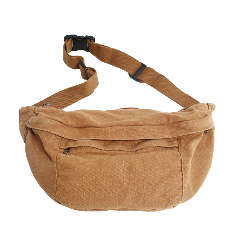 Classic Canvas Cotton Crossbody Bag
