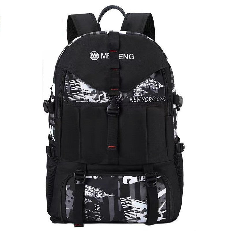 Multifunctional Large Capacity Men's Oxford Cloth Travel Backpack