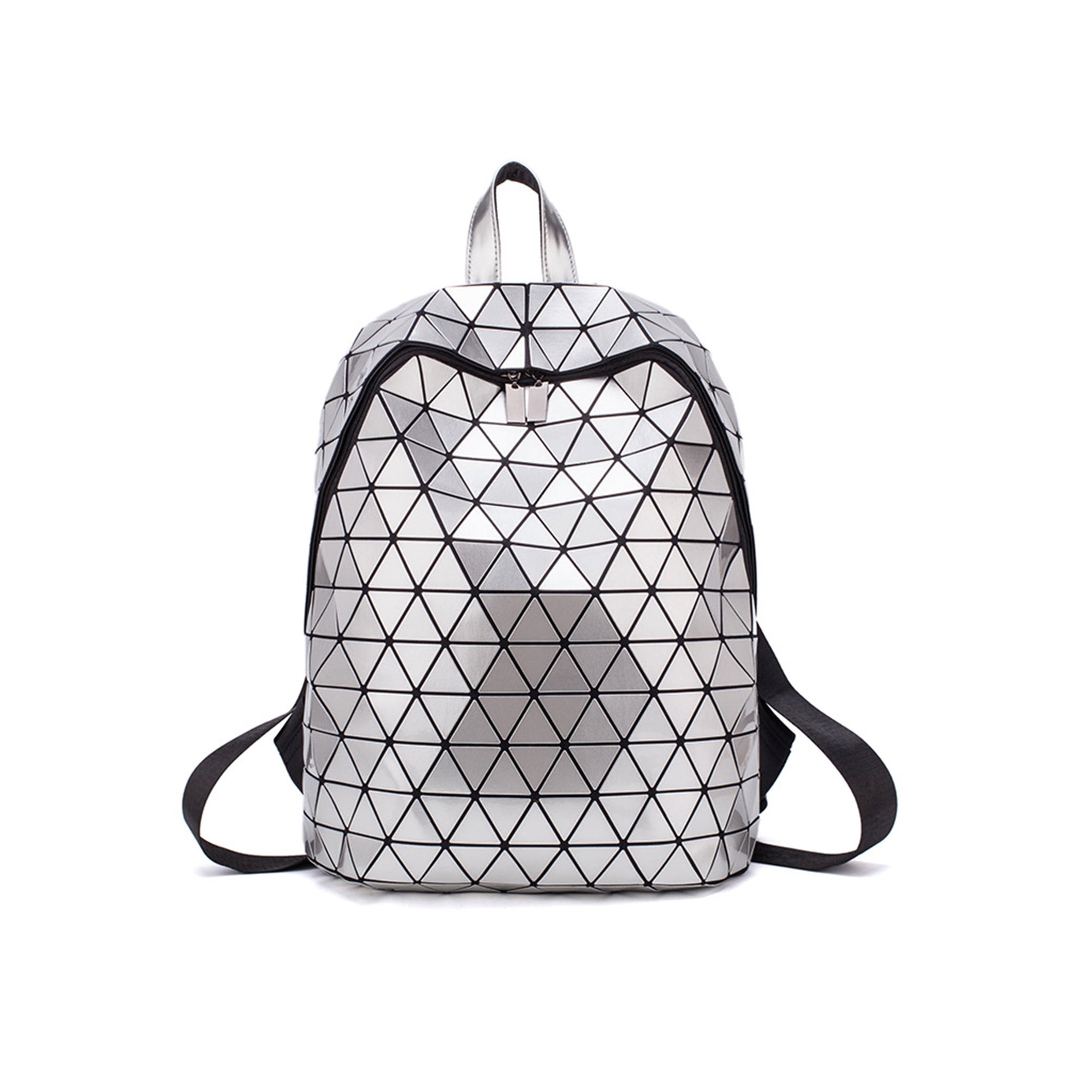 PU Leather Large Unisex Outdoor Backpack