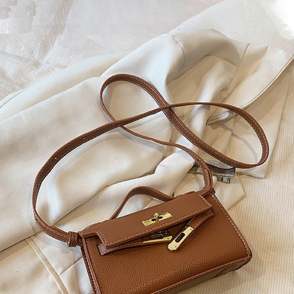 Mini Kelly Bag for Girls Lipstick Shoulder Crossbody