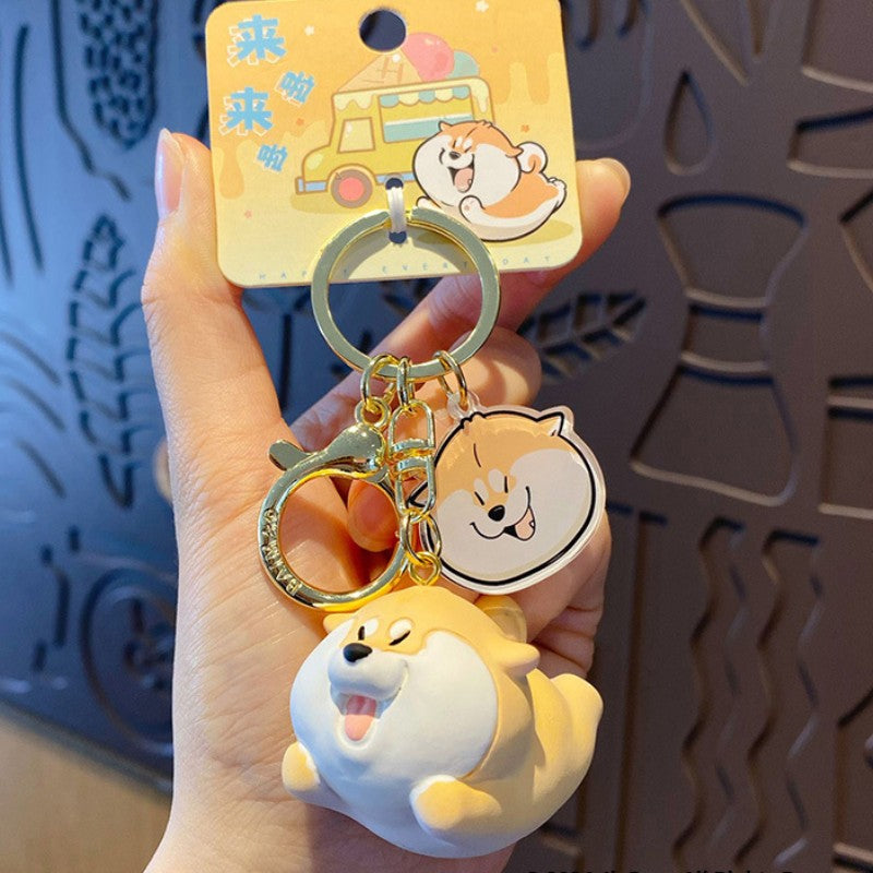 Achai Wolfberry Dog Keychain