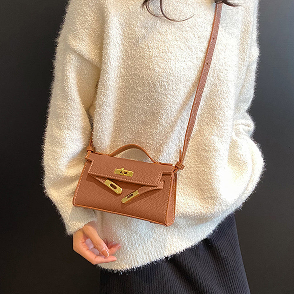 Mini Kelly Bag for Girls Lipstick Shoulder Crossbody