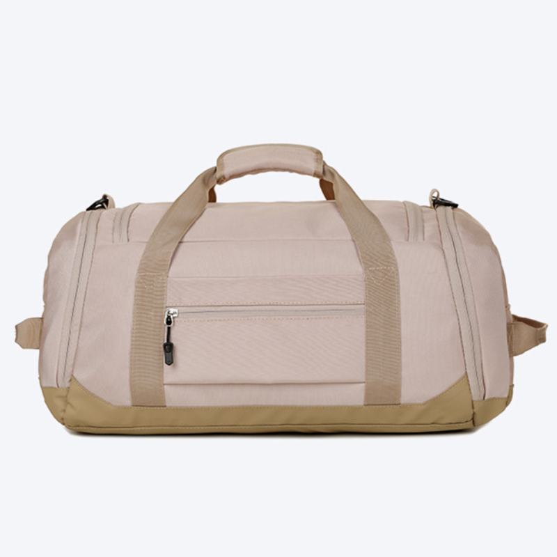 Oxford Cloth Sports Fitness Bag with Shoe Compartment