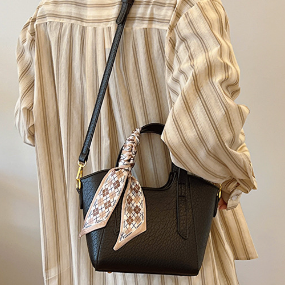 Retro Niche Women's Crossbody Bucket Bag