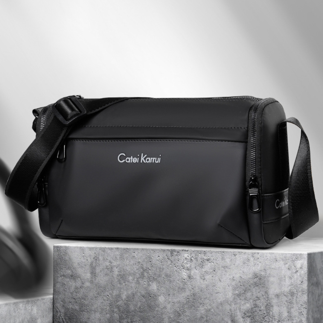 CateiKarrui Men's Large Capacity Oxford Cloth Messenger Bag