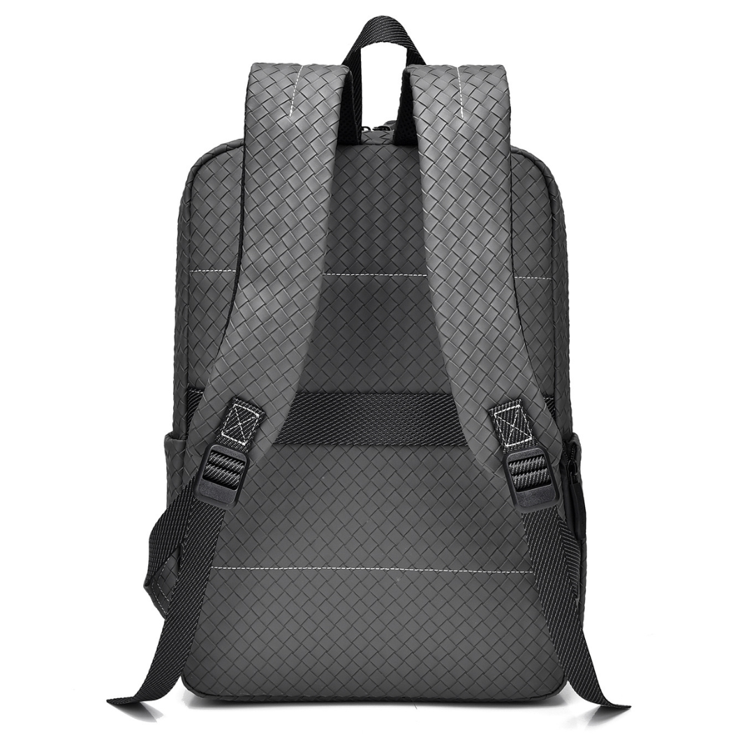 CateiKarrui Large Capacity PU Leather Backpack