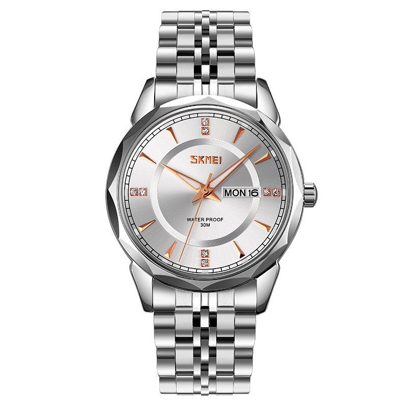 Skmei Stainless Steel Keychain Watch