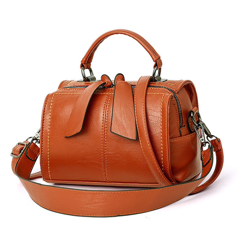 Winter Soft PU Leather Shoulder Messenger Bag