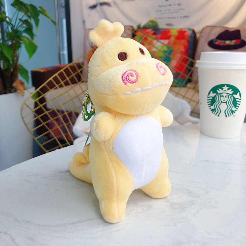 Cute Green Dinosaur Plush Bag Charm