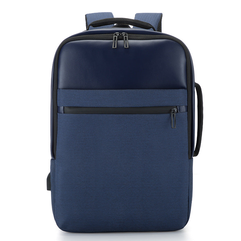 Oxford Cloth USB Business Laptop Backpack for Men