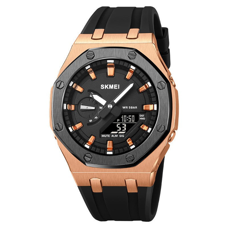 Men's Digital Sports Watch Waterproof Luminous Multi Function