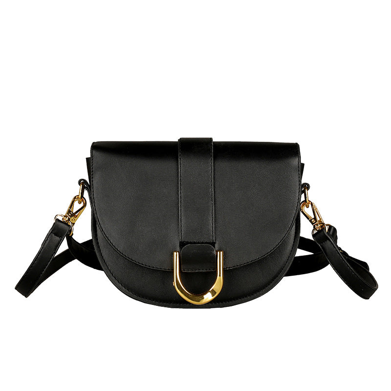 Style Fashion Saddle  Crossbody Bag