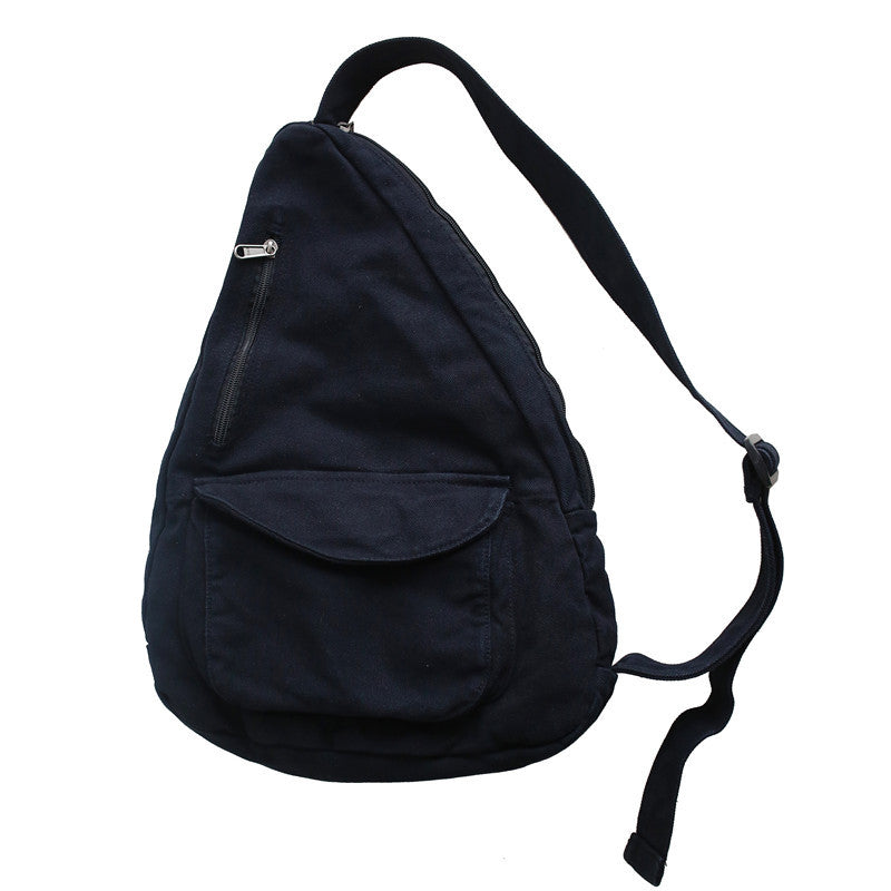 Versatile Nylon Canvas Chest Crossbody Bag