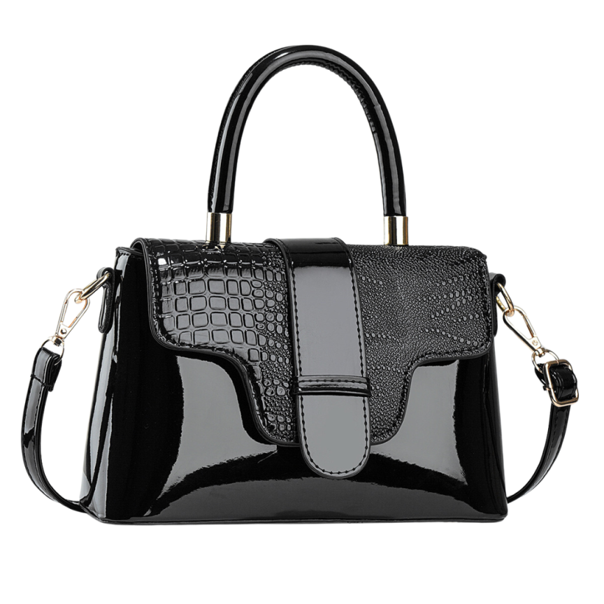 Textured Fashion Shoulder Handbag