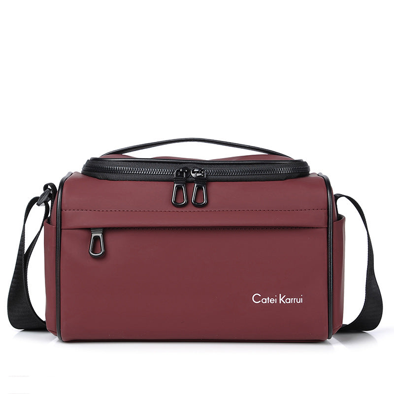 Catei Karrui Large Capacity Men's Waterproof Oxford Toiletry Bag