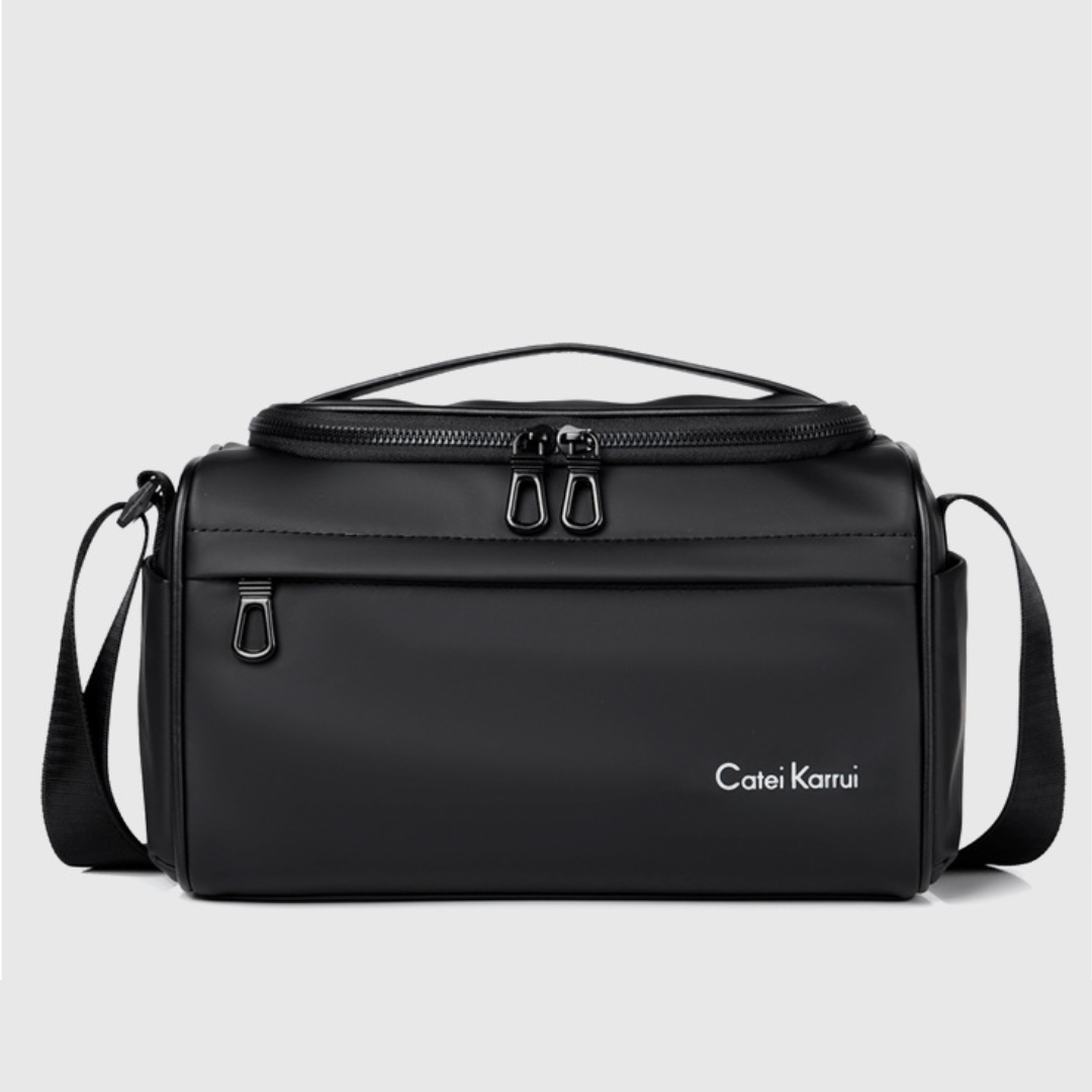 Catei Karrui Large Capacity Men's Waterproof Oxford Toiletry Bag