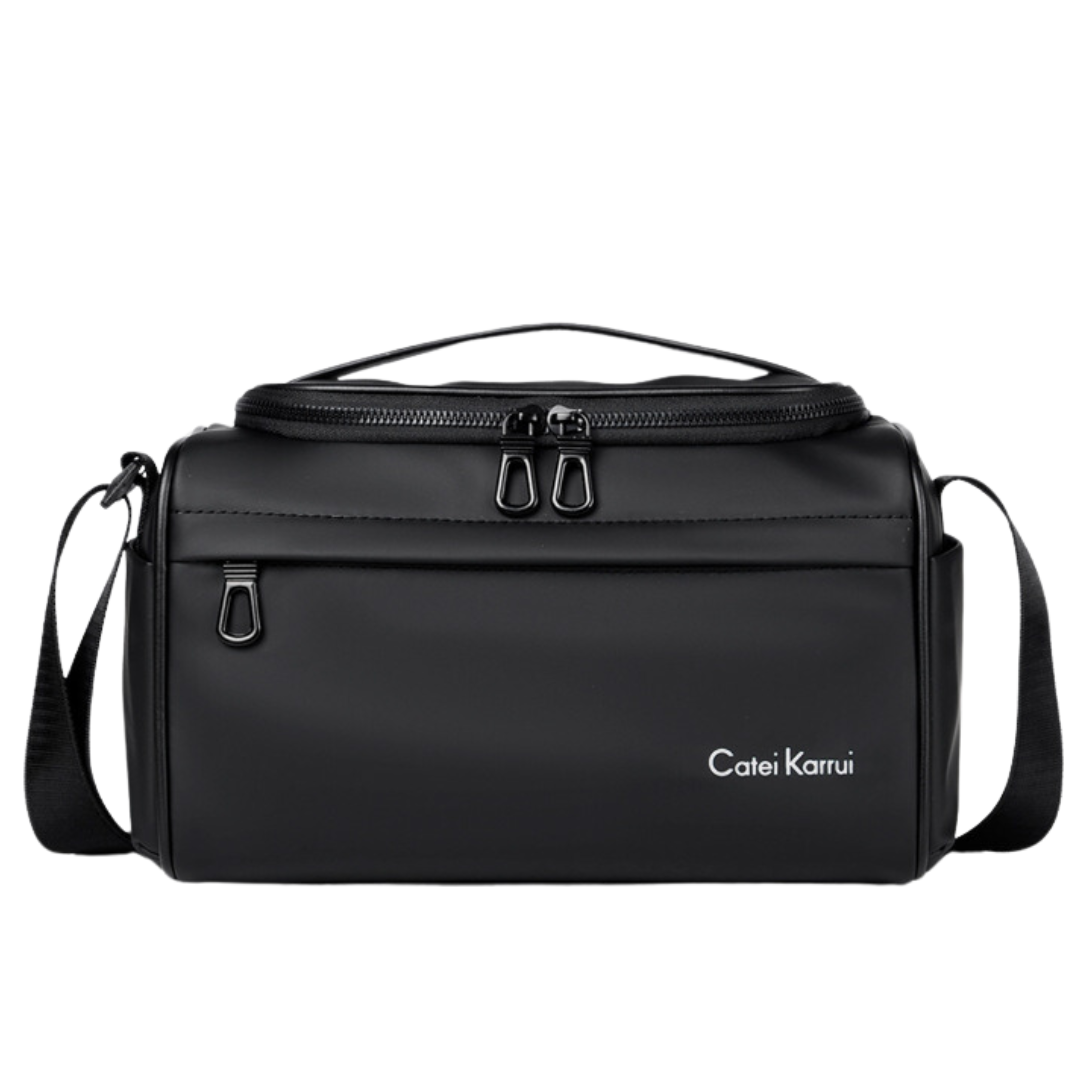 Catei Karrui Large Capacity Men's Waterproof Oxford Toiletry Bag