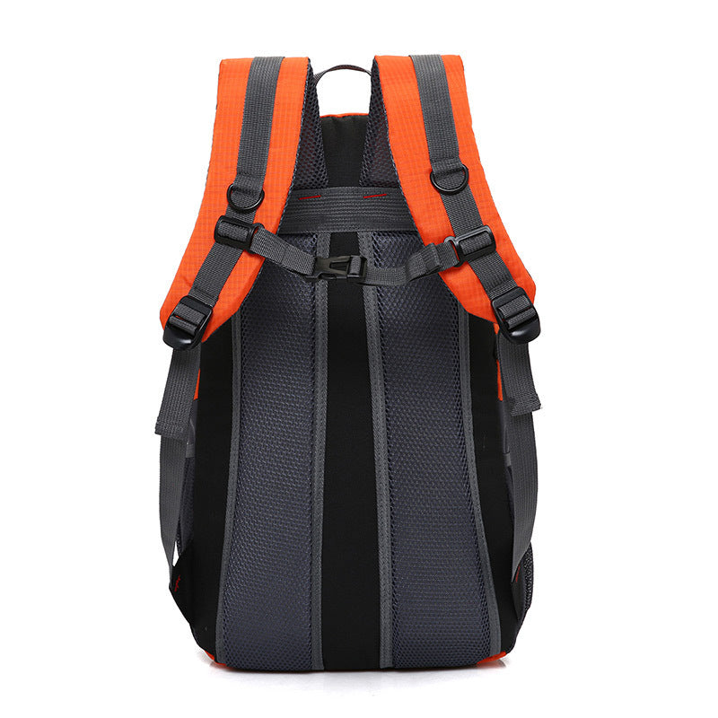 USB Charging Nylon Outdoor Travel Backpack
