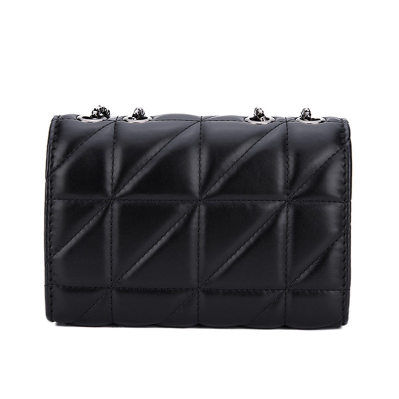 Chanel Style Diamond Chain  Small Square Shoulder Bag