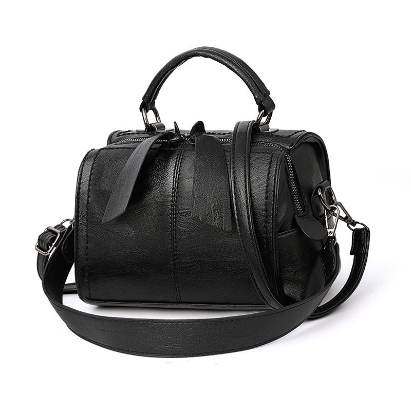 Winter Soft PU Leather Shoulder Messenger Bag