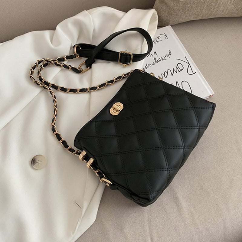 Diamond Chain Style  Mini Shoulder Bag