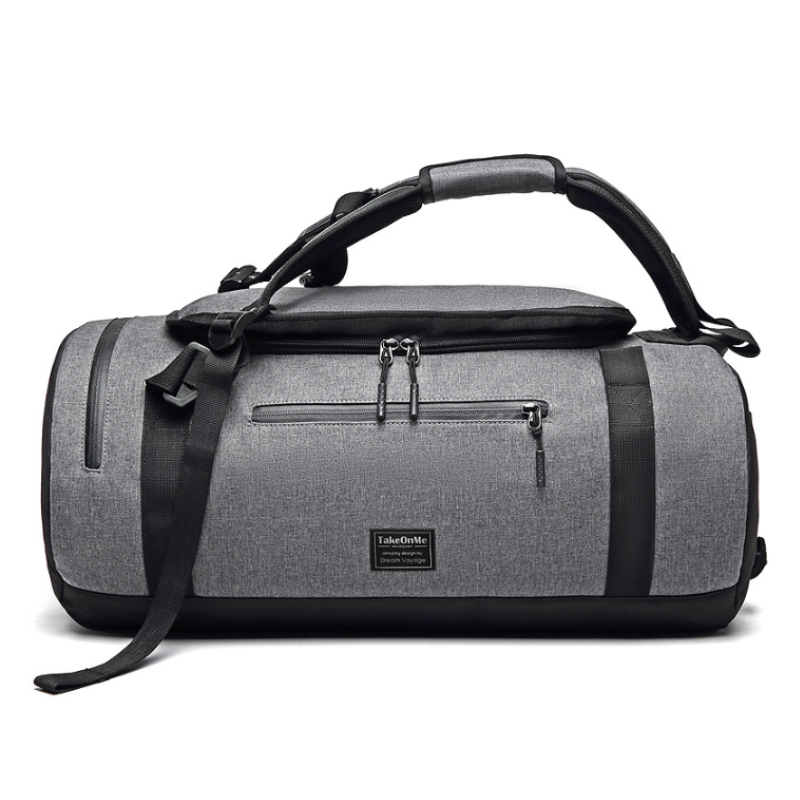 Multifunctional Polyester Travel Duffle Bag with Shoe Compartment