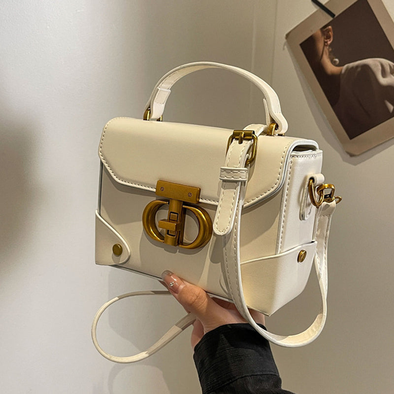Spring Retro  Small Square Handheld Crossbody Bag