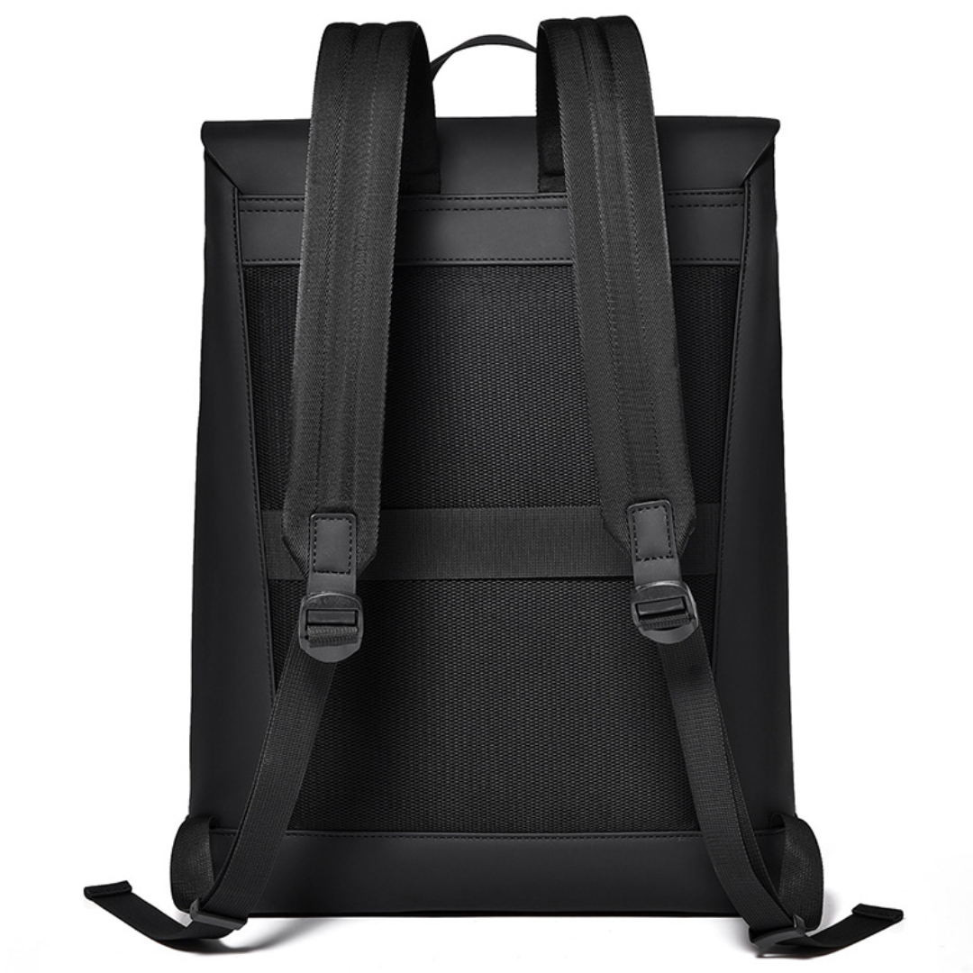 Rhombus Style Polyester Travel Commuter Laptop Backpack