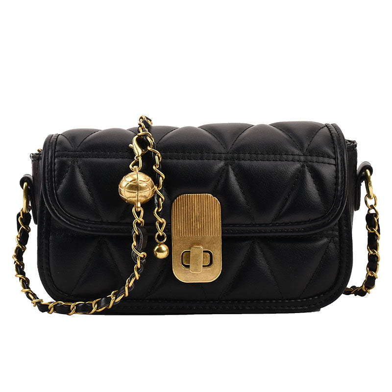 Diamond Chain   Small Underarm Crossbody Bag