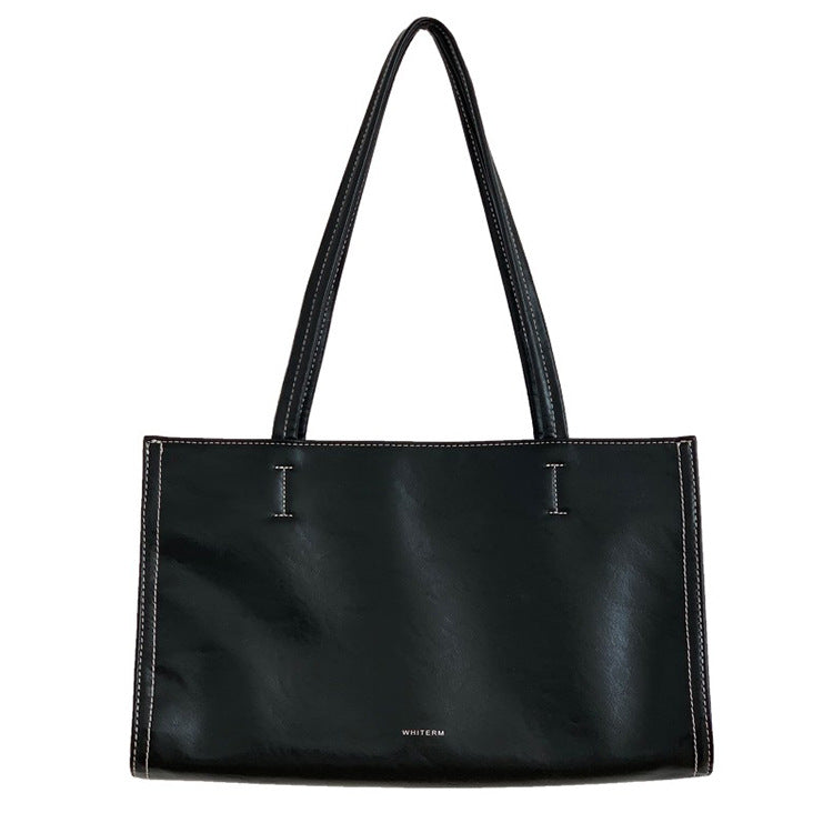Nylon Large Shoulder Tote Commuter Bag