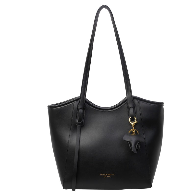 Textured  Large Capacity Commuter Tote Bag